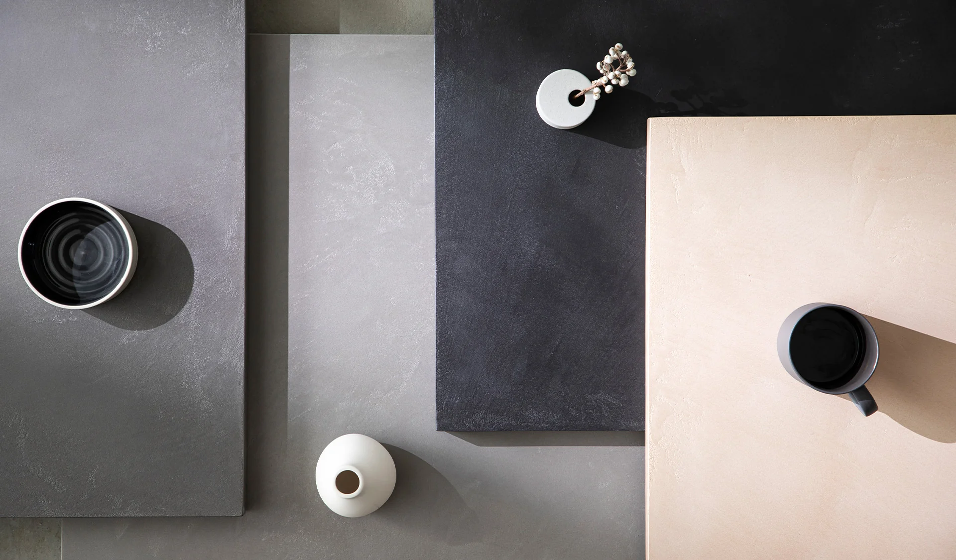 PR】“ひび割れない左官”でおなじみの 「モールテックス」を天板にした