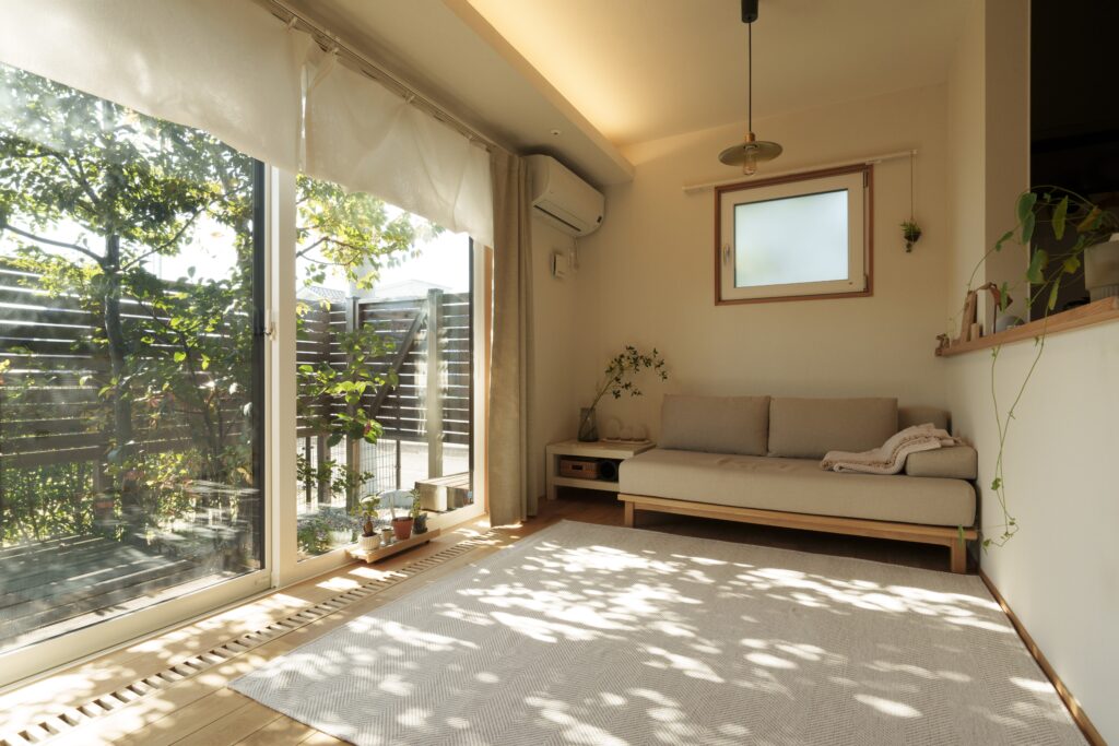 木造賃貸　リビング