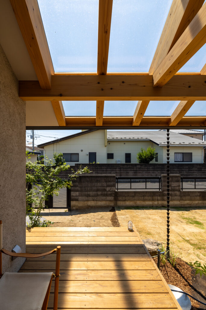 パティオ ガラス屋根